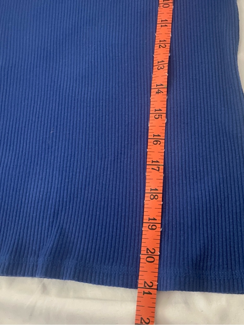 Old Navy Navy Ribbed Long Sleeve Women's Tee - Picture 4 of 7
